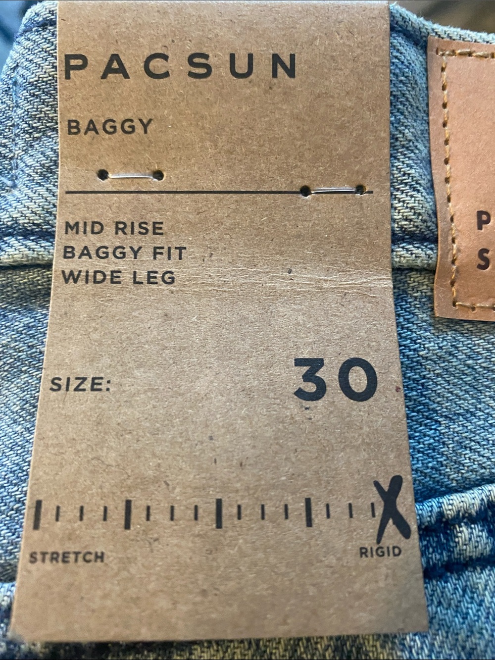 Pacsun Men's Blue Denim Shorts. - Picture 5 of 5